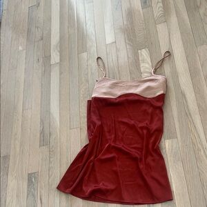 Forever 21 Red and Pink Dress
